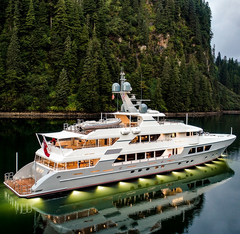 Superyacht Starboard view