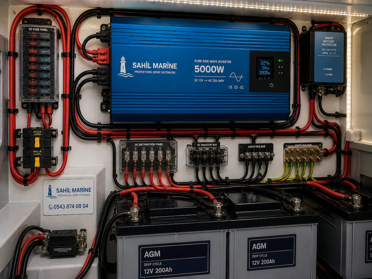 Yat tekne inverter servisi